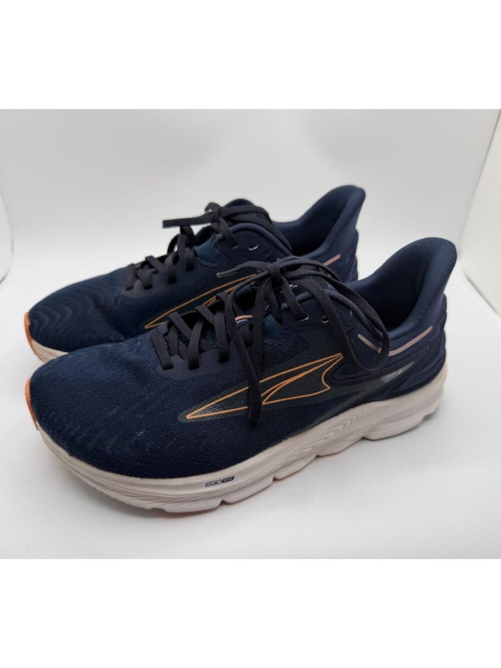 Altura Torin 6 Road Running Shoes Women Size 8W Navy Blue/Coral Low Top Athletic